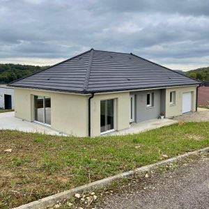 Maison contemporaine 4 pans – Maîtrise d’œuvre Immo Conceptions – Haute-Saône