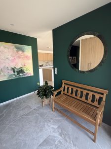 Entrée maison moderne Vosges - Immo conceptions à Sauveur (70300)